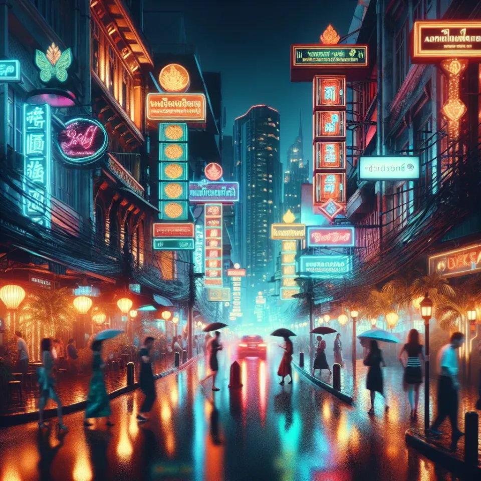 어서 오세요! 방콕의 숨겨진 밤의 매력을 함께 탐험해볼까요?
